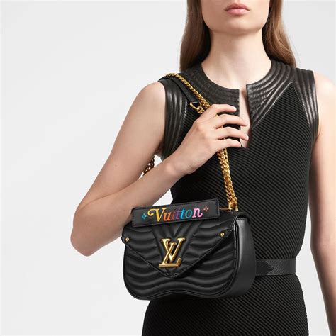 louis vuitton new wave mm chain bag|louis vuitton mylockme chain bag.